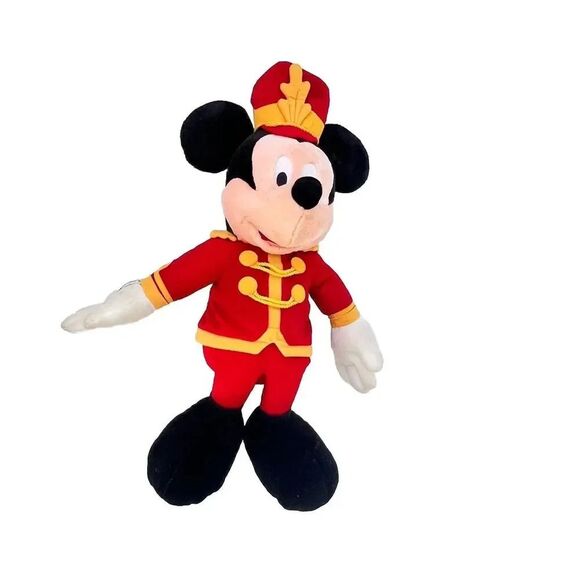 Macy's Mickey Mouse 24" Marching Band Leader Christmas Holiday Disney Plush - Picture 6 of 16